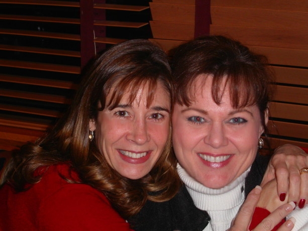 L-R: Debby Trinkle and Meg M.  Friends for 35 years!